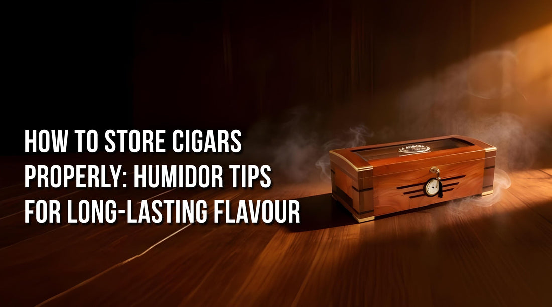 How to Store Cigars Properly: Humidor Tips for Long-Lasting Flavor