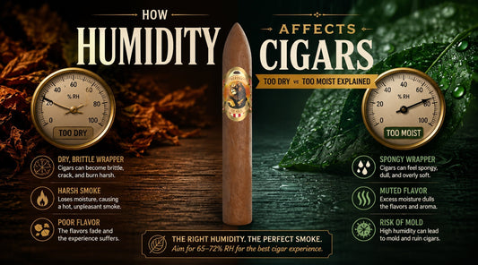 How Humidity Affects Cigars: Too Dry vs Too Moist Explained