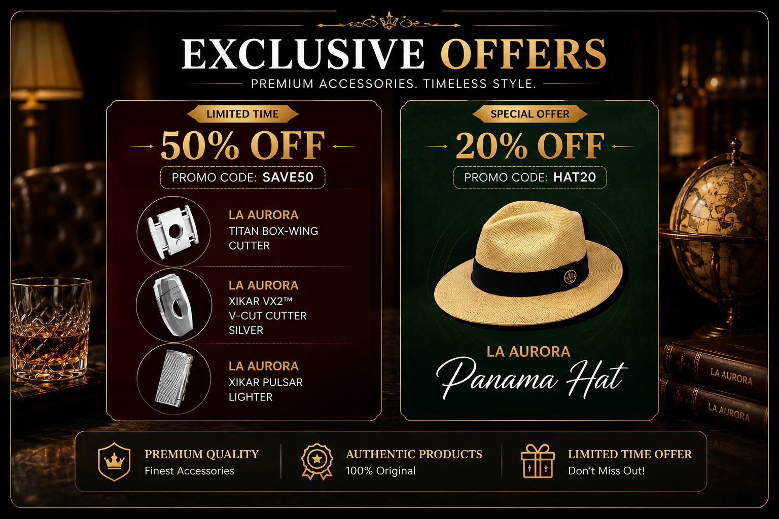 Exclusive cigar offer